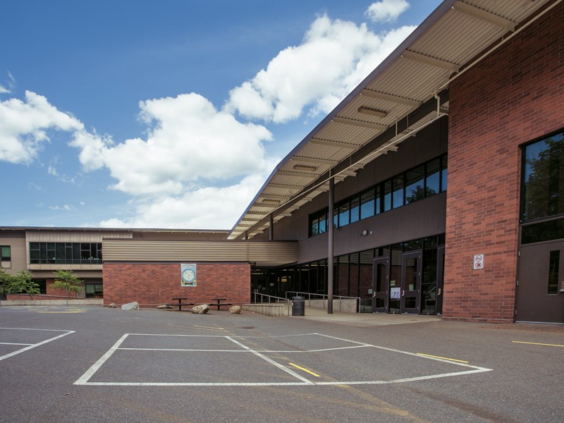 Benjamin Rush Elementary, Redmond Mission Glass
