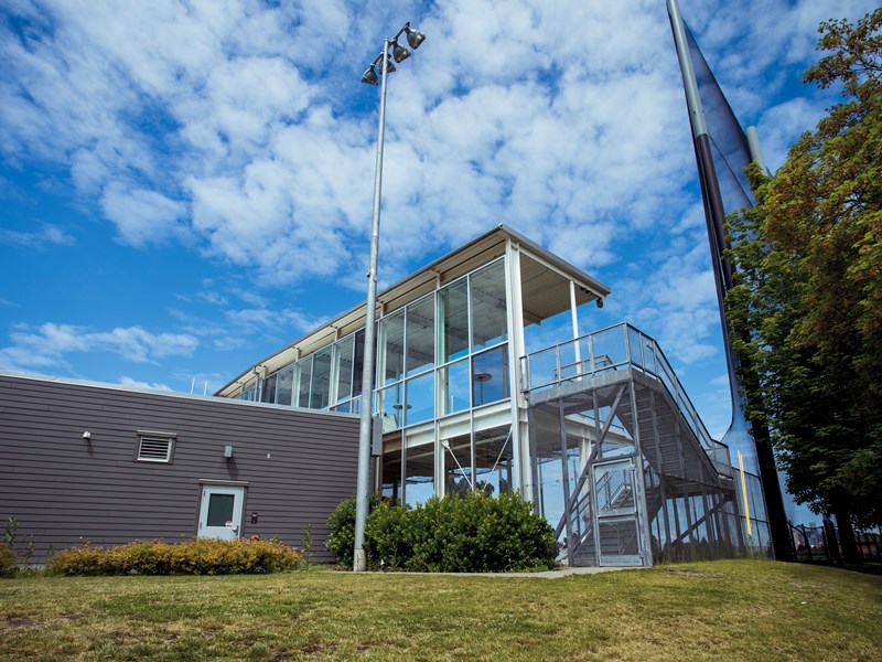 Jefferson Park Golf Course, Seattle Mission Glass