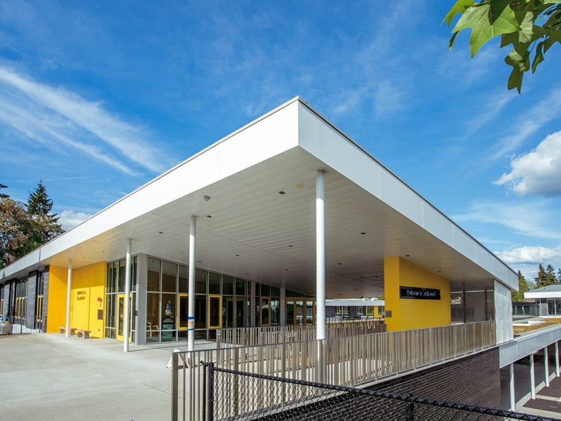 Northwood Elementary School, Mercer Island Mission Glass